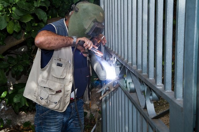 wrought iron fence repair